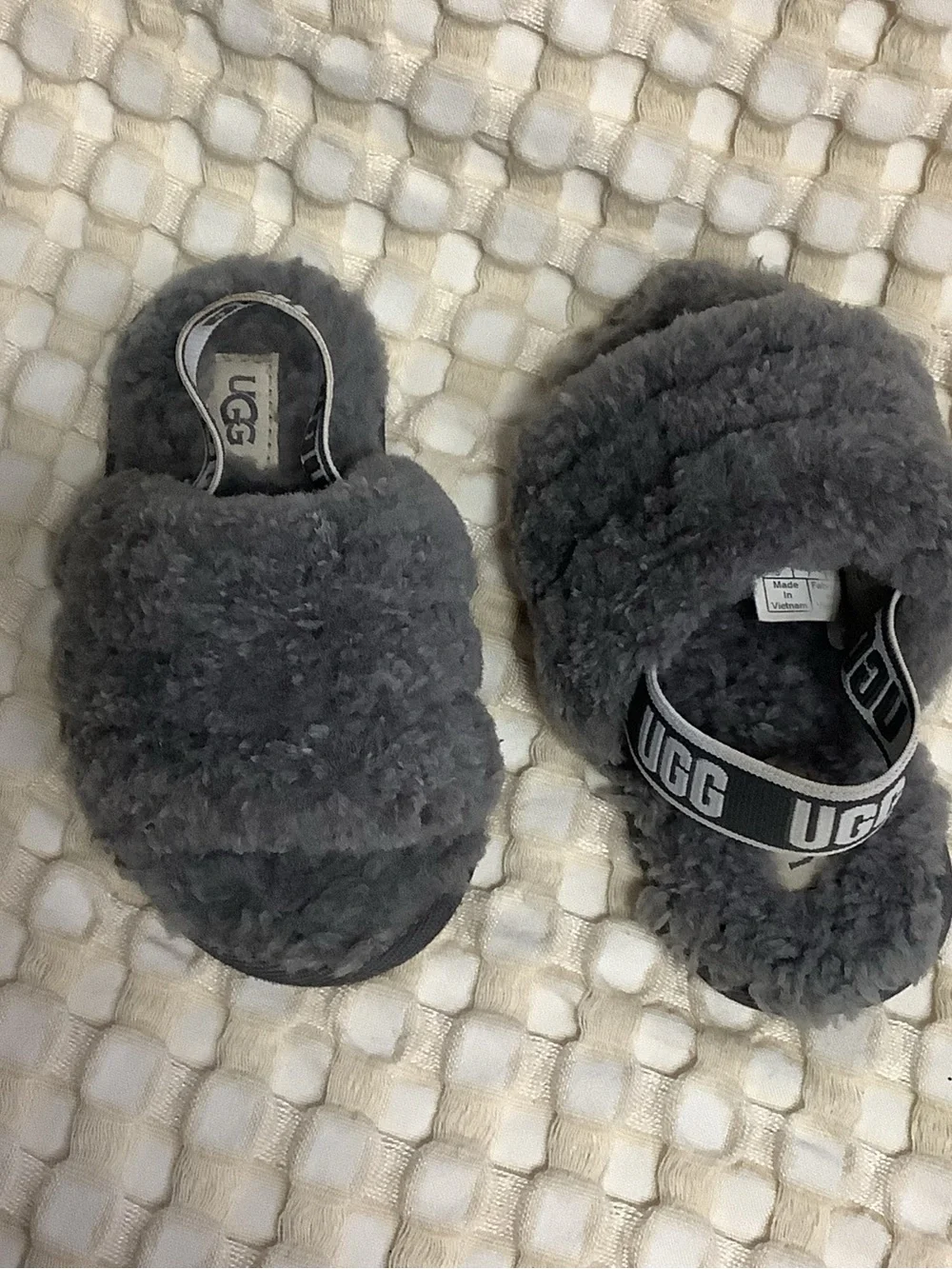 UGG plush shearling